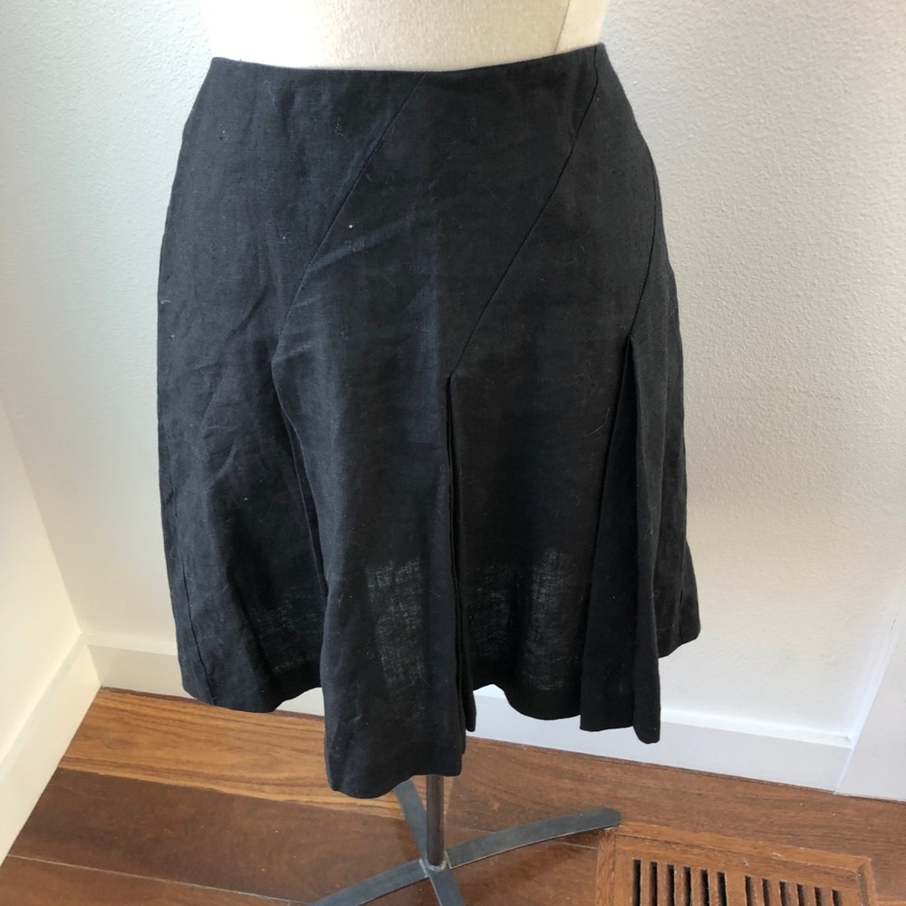 Ann Taylor short linen skirt